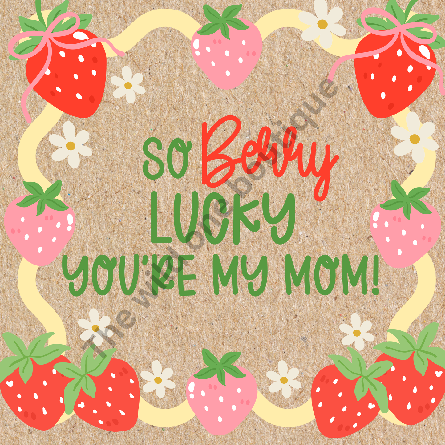 Mothers Day Painted Banner