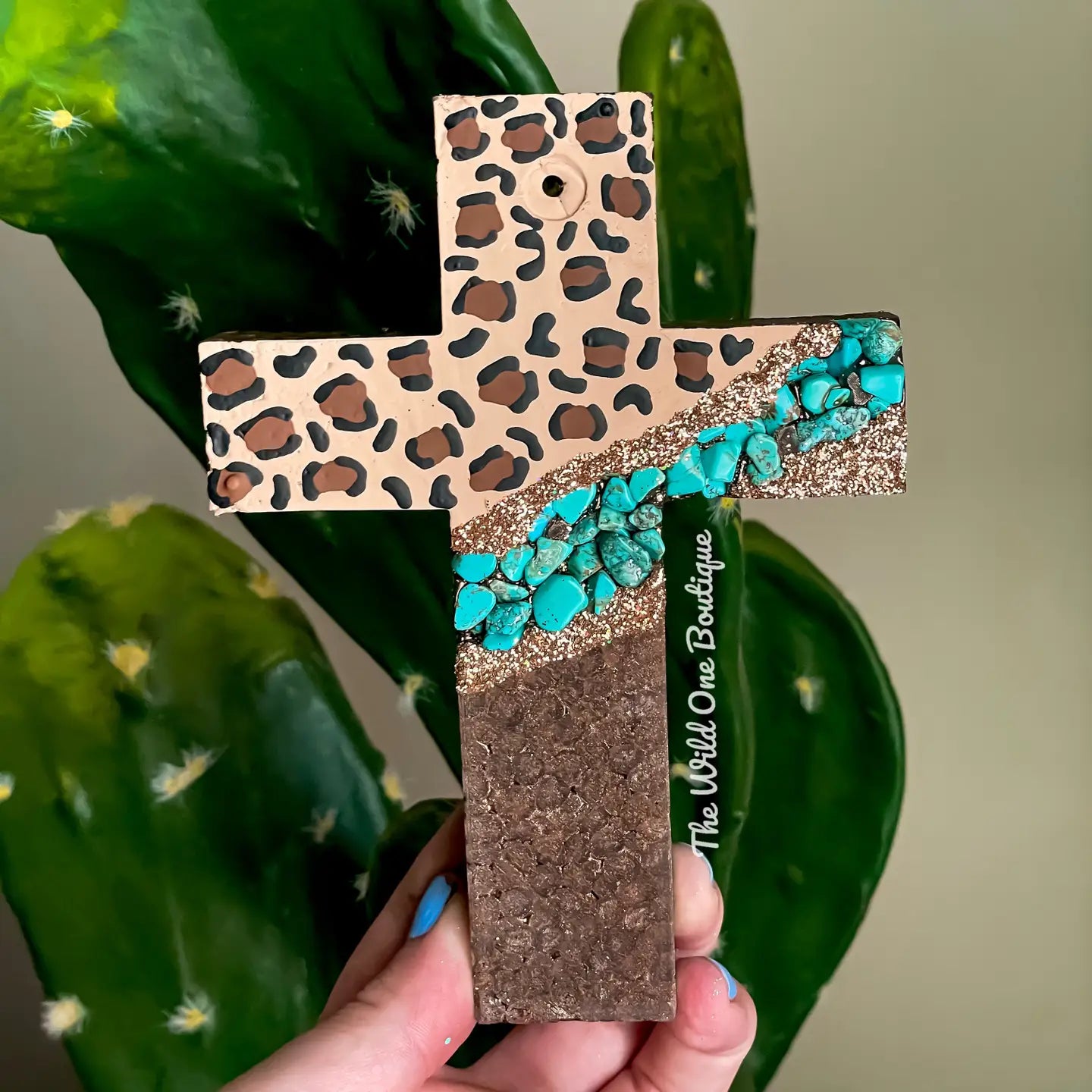 Wholesale Cheetah Cross Car Freshie