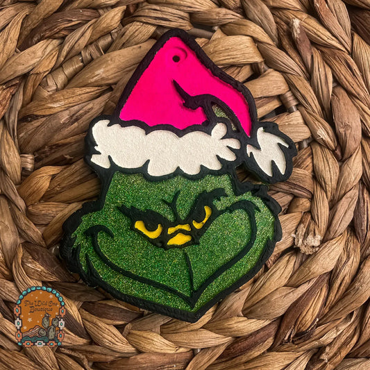 G Pink Hat  Car Freshie