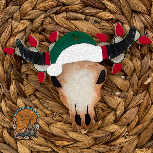 Christmas Bull Car Freshie