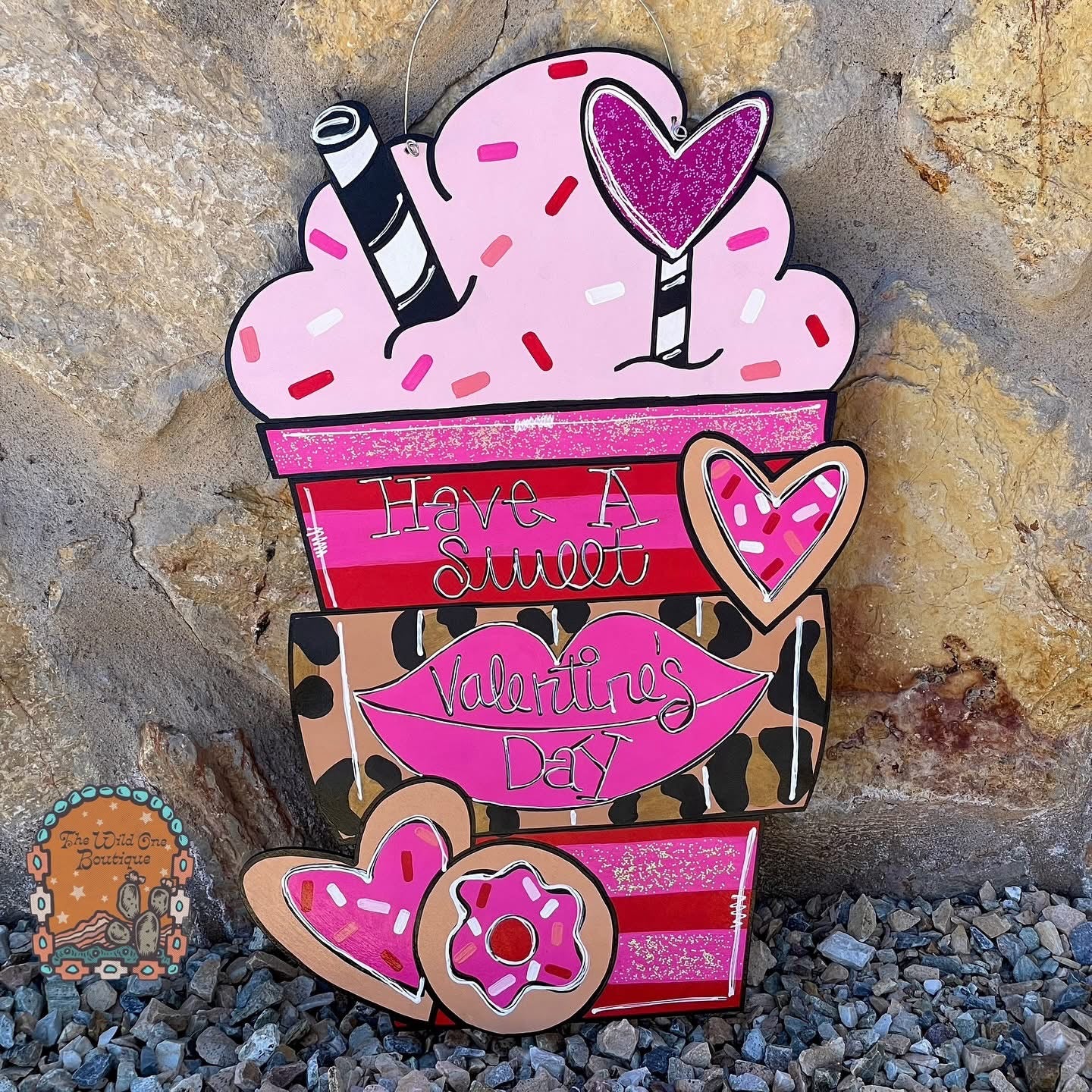 Valentine’s Coffee Door Hanger