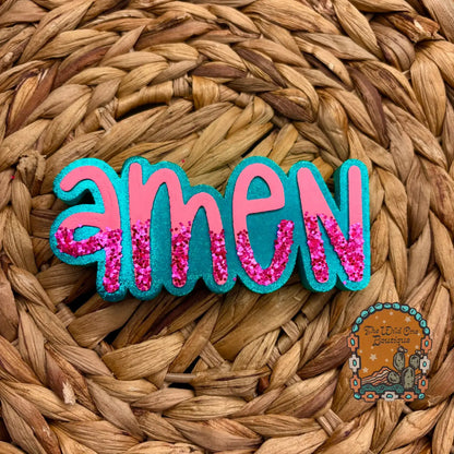 Amen Bow Car Freshie